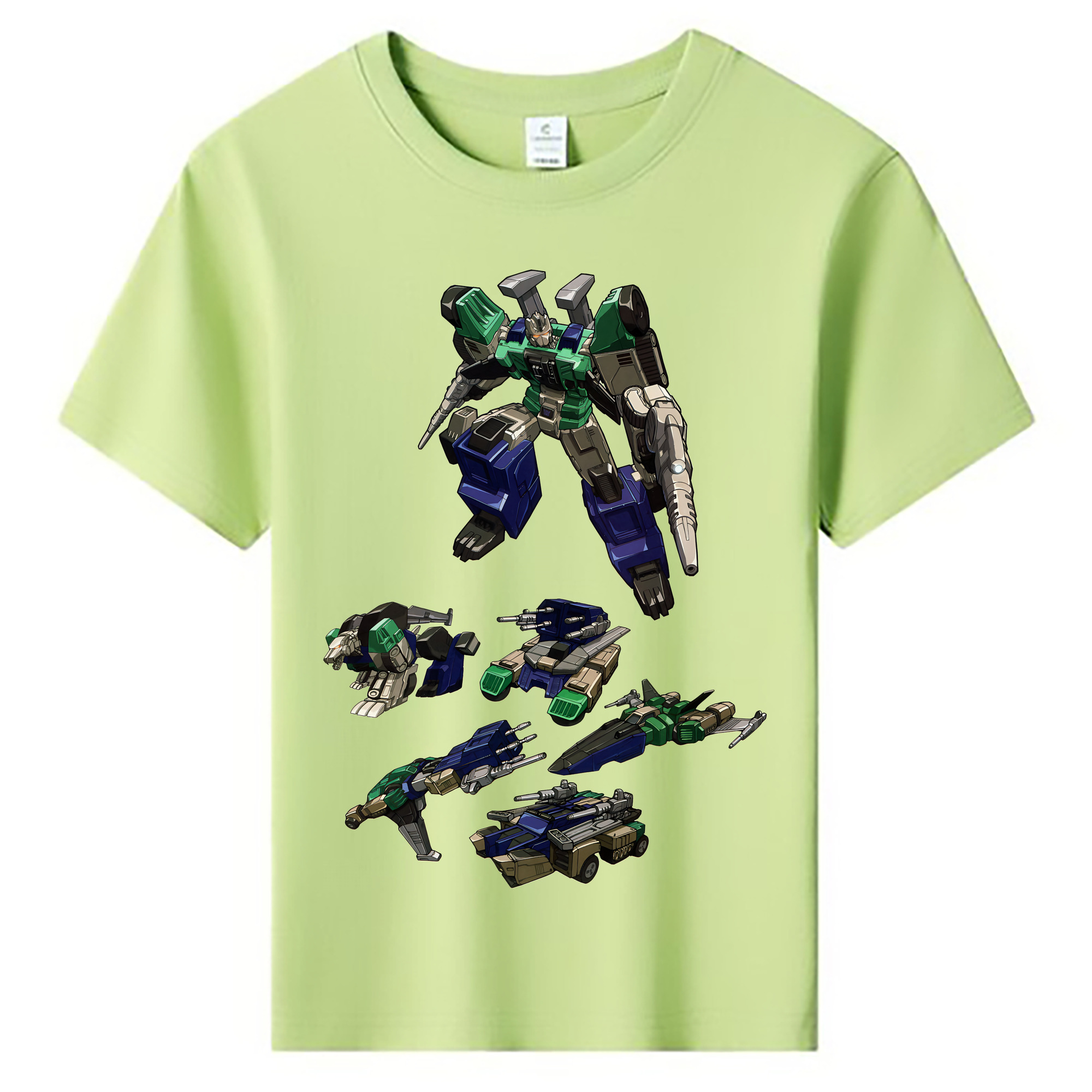 （画像用） Transformers トランスフォーマー 綿100％キッズTシャツ（フロントプリント）
